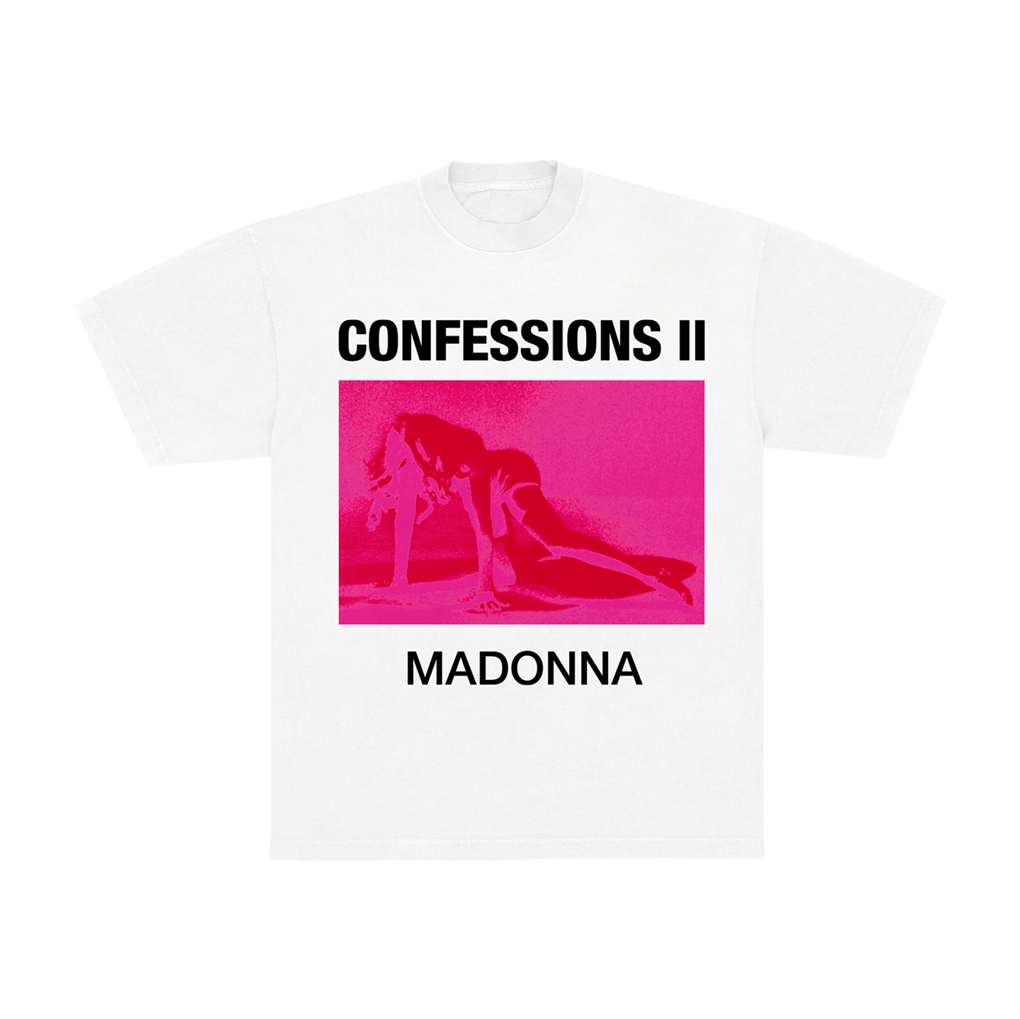 Confessions II Neon Tee – Madonna Official Graphic T-Shirt Collection 2026