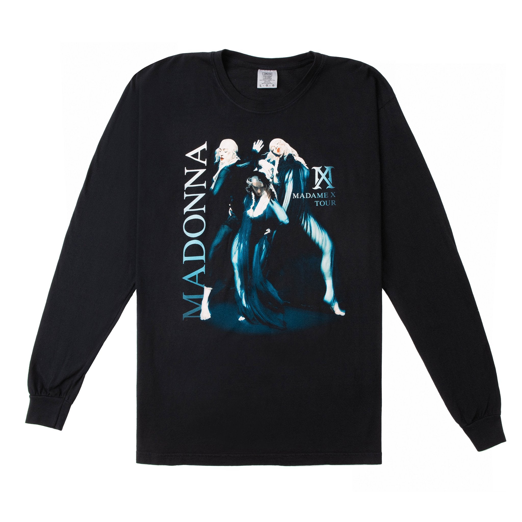 Dancing Madonna Long Sleeve Tee – Official Madonna Apparel 2026