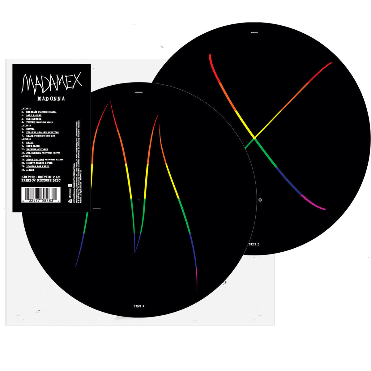 Madame X Rainbow Vinyl 2LP — Madonna Official