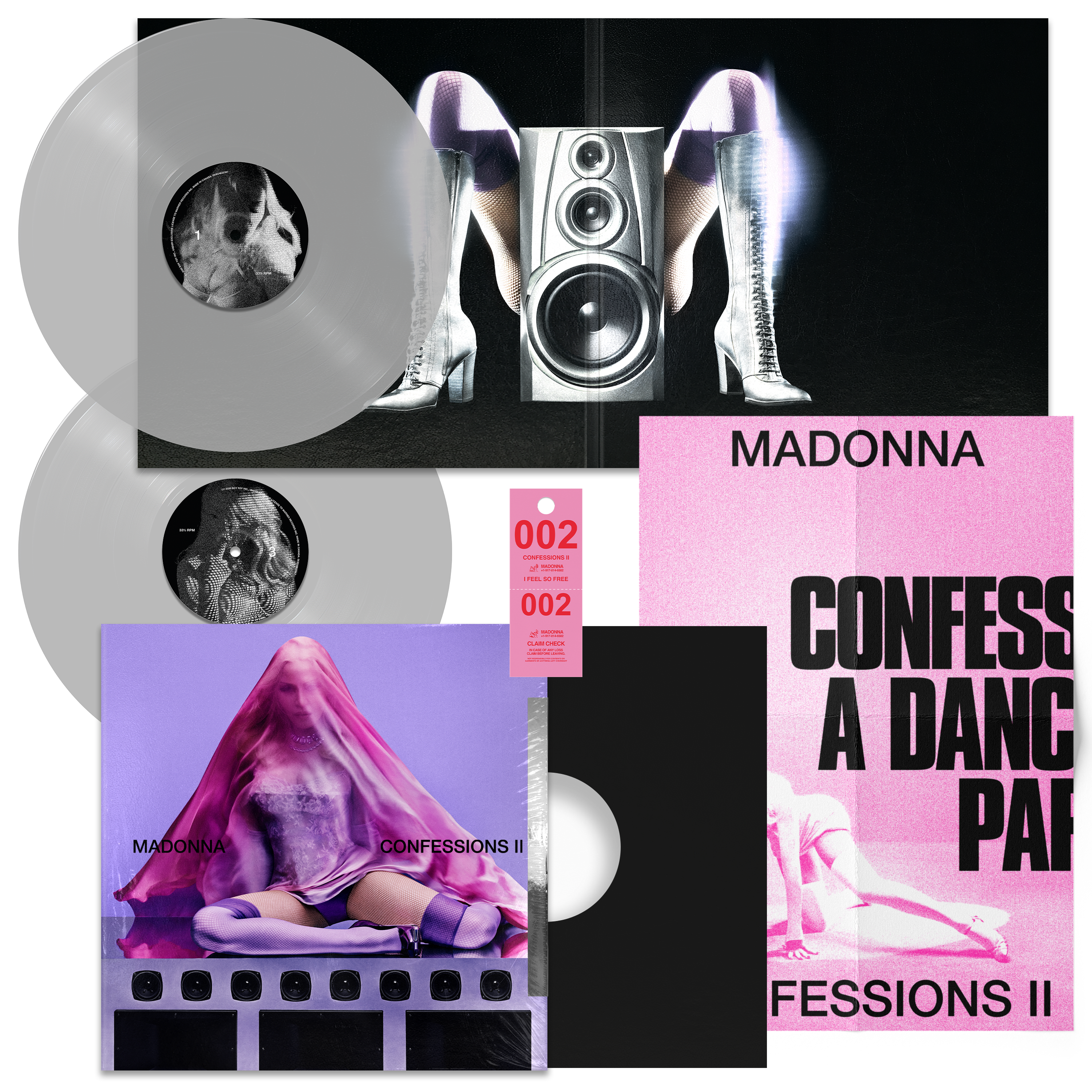 CONFESSIONS II – 16-track Numbered Deluxe 2LP Set – D2C Exclusive